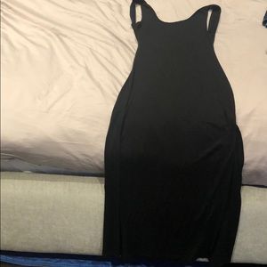 long black summer dress